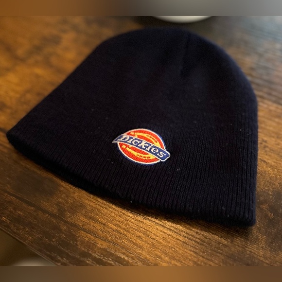 Navy Blue Dickies Beanie / Tuque - Picture 3 of 5
